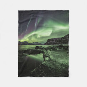 Northern Lights Fleece Blanket