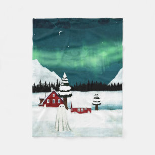 northern Lights Fleece Blanket