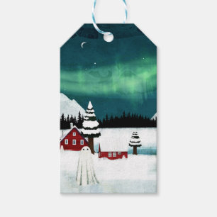 northern Lights Gift Tags