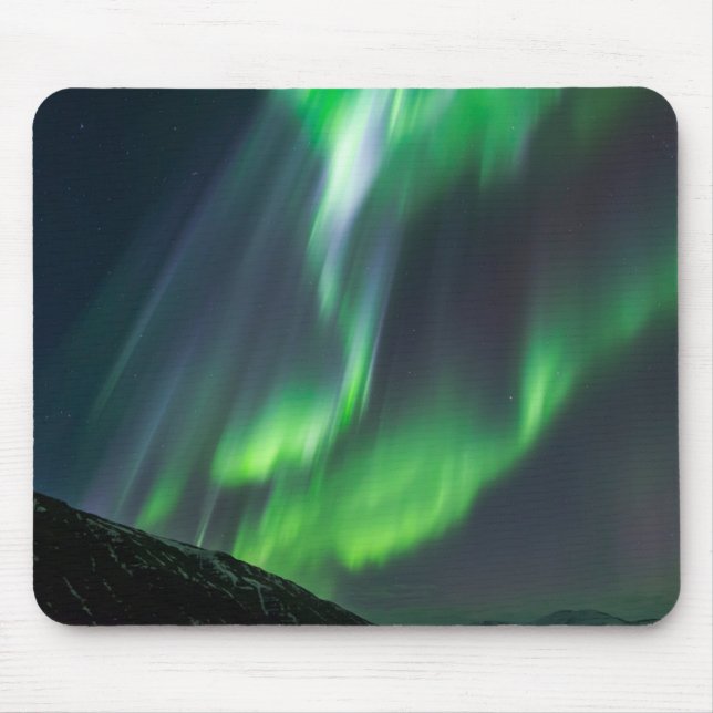 Northern Lights Glowing | North Iceland Mouse Mat (Front)