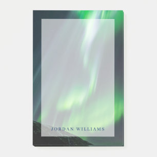 Northern Lights Glowing   North Iceland Post-it Notes