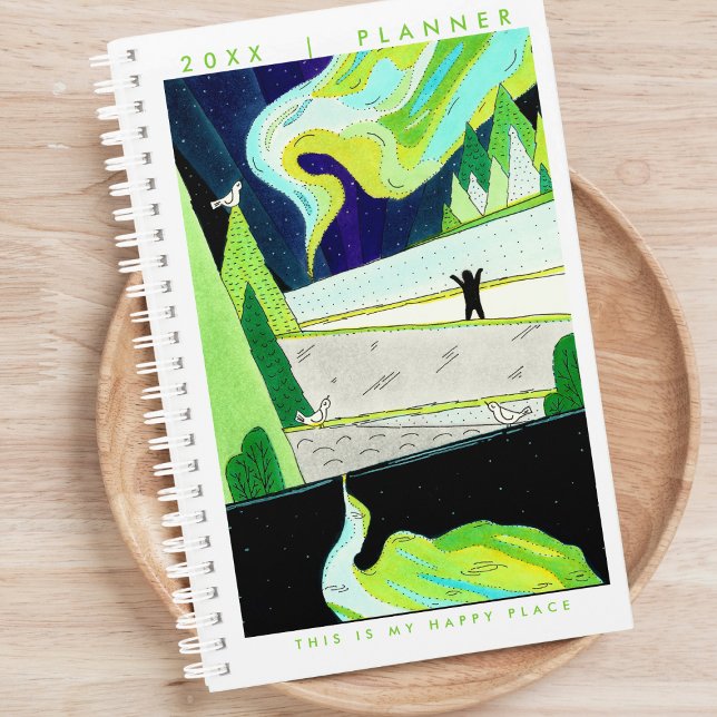 Northern Lights Happy Place Planner (Creator Uploaded)