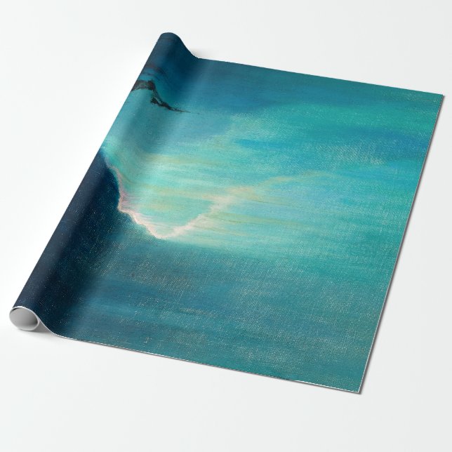 Northern Lights, Juneau, Alaska by Sydney Laurence Wrapping Paper (Unrolled)
