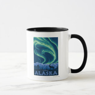 Northern Lights - Juneau, Alaska Mug