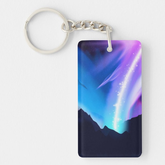 Northern Lights Key Ring (Front)