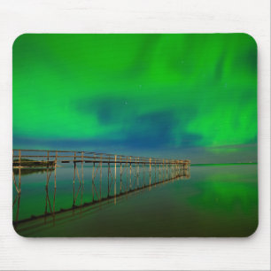 Northern Lights   Lake Winnipeg Canada, Manitoba Mouse Mat