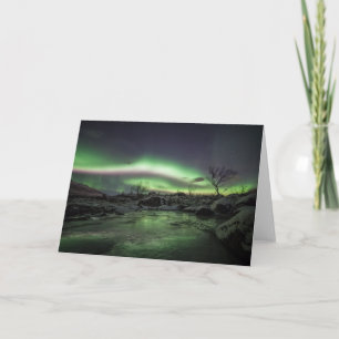 Northern Lights Landscape Card