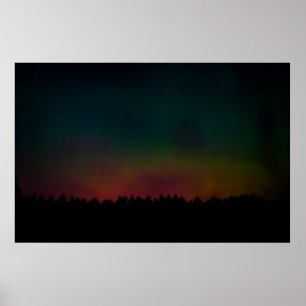 Northern Lights landscape Poster