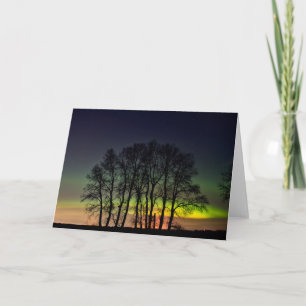 Northern Lights   Manitoba Canada Grande Pointe Card