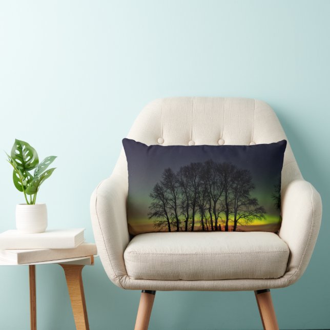 Northern Lights | Manitoba Canada Grande Pointe Lumbar Cushion (Chair)