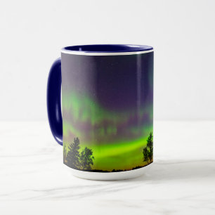 Northern Lights   Manitoba Canada Mug