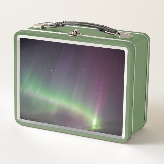 Northern Lights Metal Lunch Box (Front)