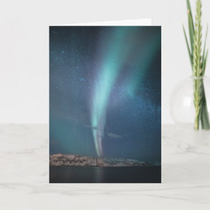 Northern Lights Milky Way Card