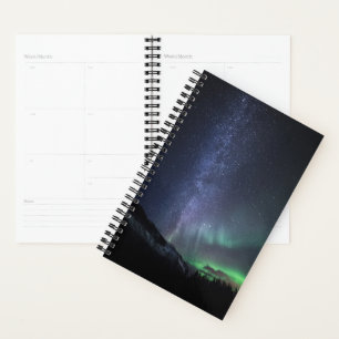 Northern Lights Milky Way Galaxy Planner