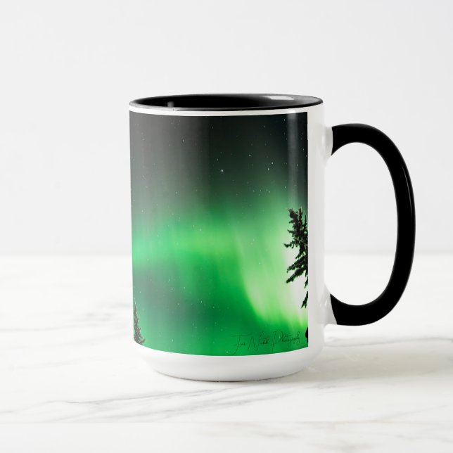 Northern lights mug  (Right)