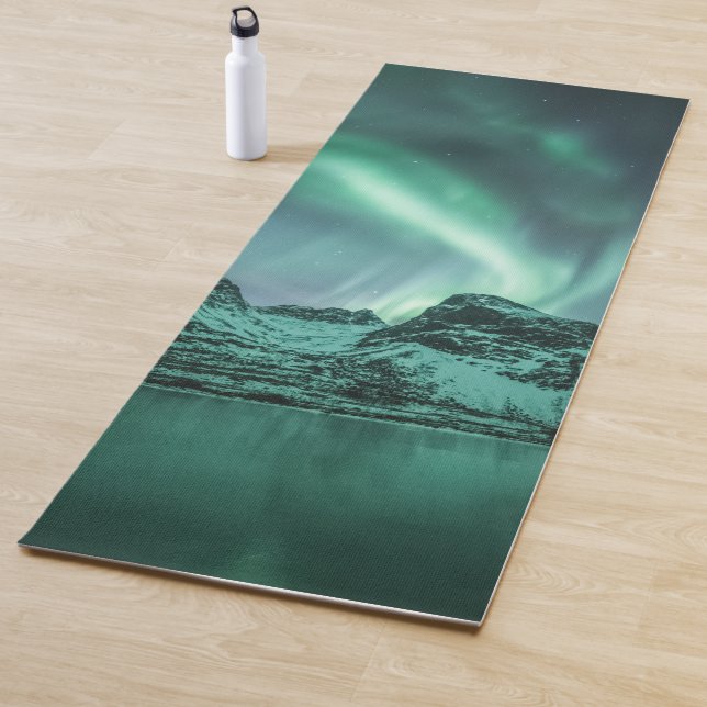 Northern Lights Nature Phot Yoga Mat (In Situ)