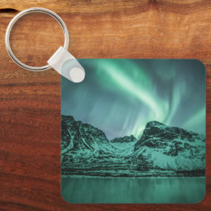 Northern Lights Nature Photo Key Ring