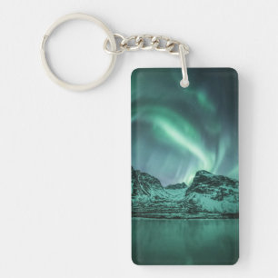 Northern Lights Nature Photo Key Ring