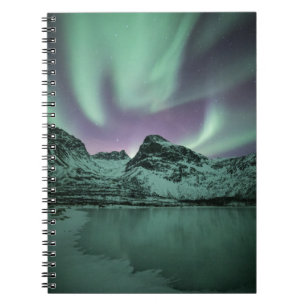 Northern Lights Nature Photo Notebook