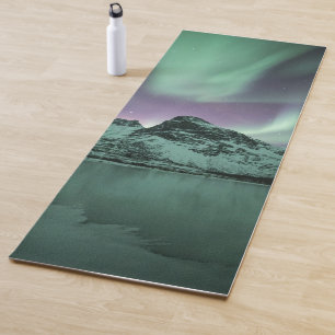 Northern Lights Nature Photo Yoga Mat