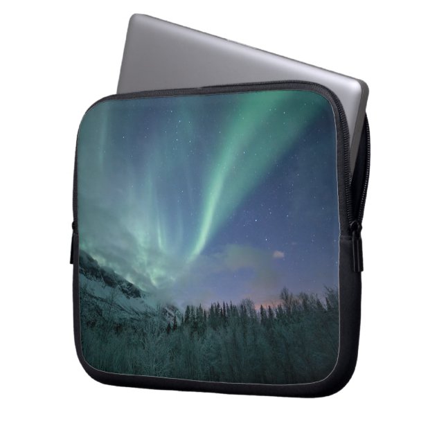 Northern Lights North Norway Laptop Sleeve (Front Left)