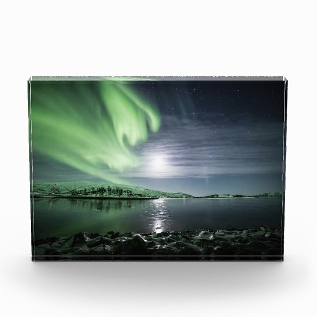 Northern Lights North Norway Photo Block (Front)