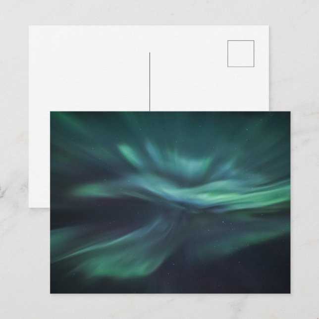 Northern Lights Norway Announcement Postcard (Front/Back)