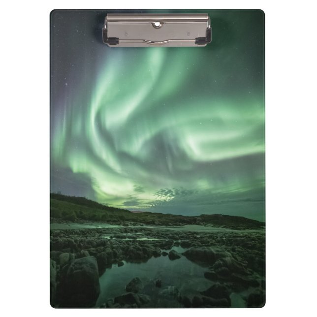 Northern Lights Norway Clipboard (Front)