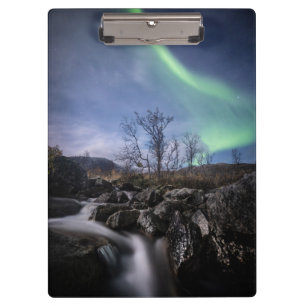 Northern Lights Norway Clipboard
