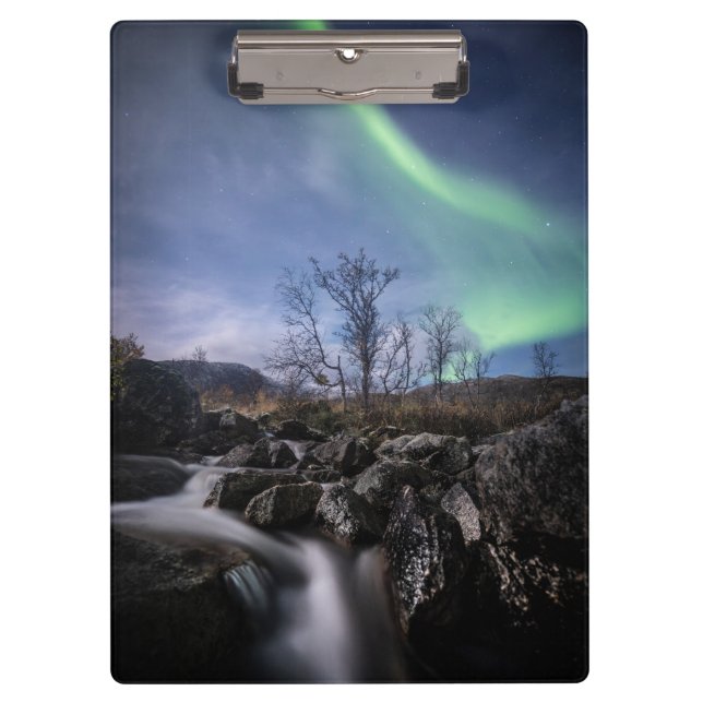 Northern Lights Norway Clipboard (Front)