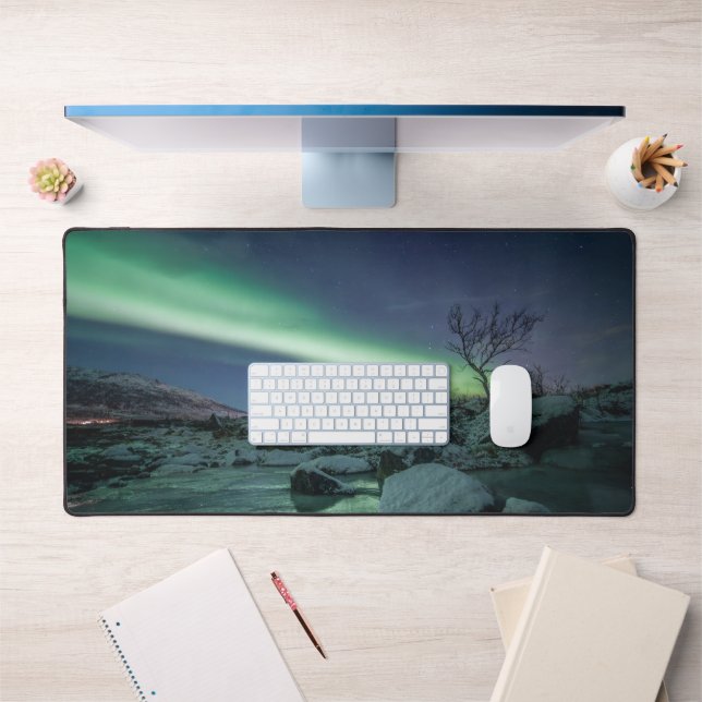 Northern Lights Norway Desk Mat (Office 1)