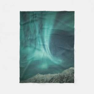 Northern Lights Norway Fleece Blanket