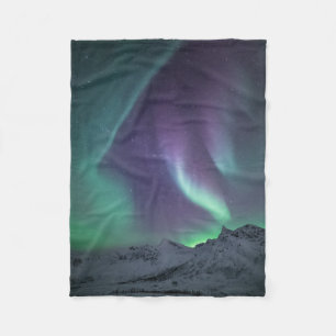 Northern Lights Norway Fleece Blanket