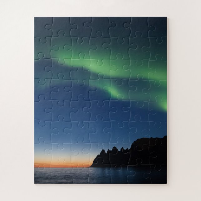 Northern Lights Norway Jigsaw Puzzle (Vertical)