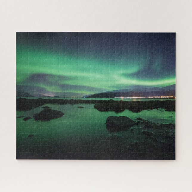 Northern Lights Norway Jigsaw Puzzle (Horizontal)