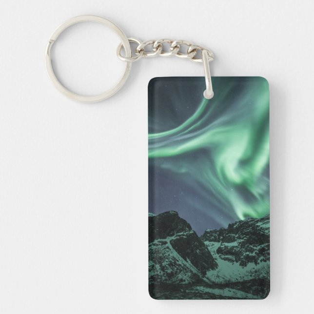 Northern Lights Norway Key Ring (Front)