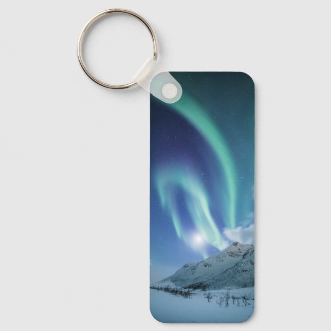Northern Lights Norway Key Ring (Front)