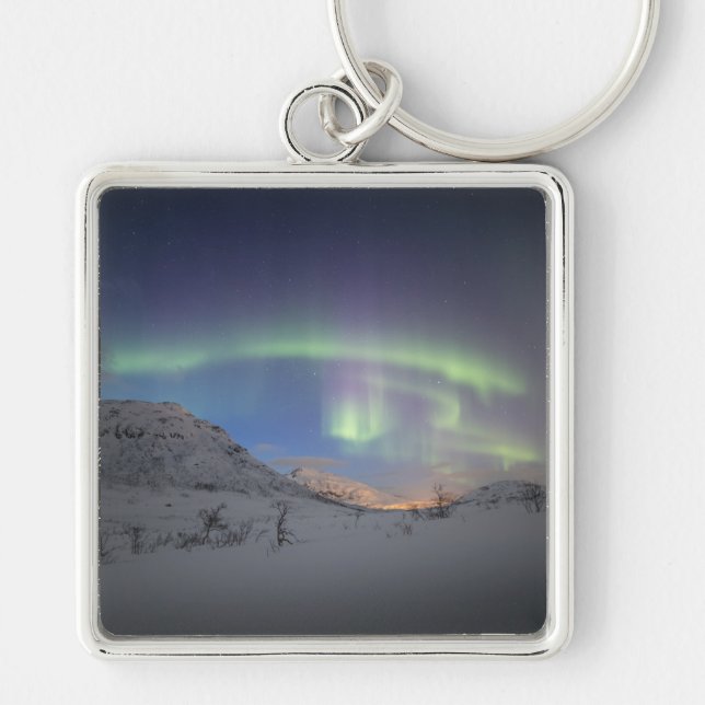 Northern Lights Norway Key Ring (Front)
