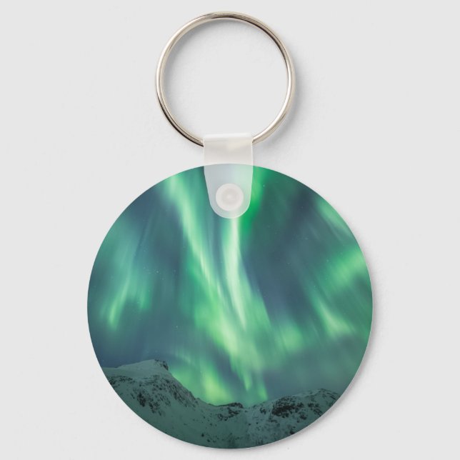 Northern Lights Norway Key Ring (Front)