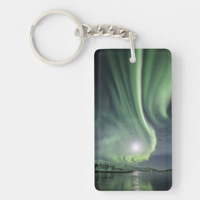 Northern Lights Norway Key Ring (Front)