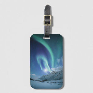 Northern Lights Norway Luggage Tag