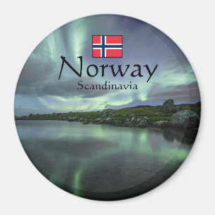 Northern Lights Norway Magnet