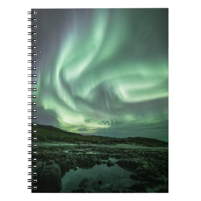 Northern Lights Norway Notebook (Front)