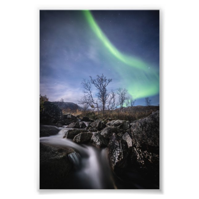 Northern Lights Norway Photo Print (Front)