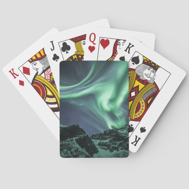 Northern Lights Norway Playing Cards (Back)