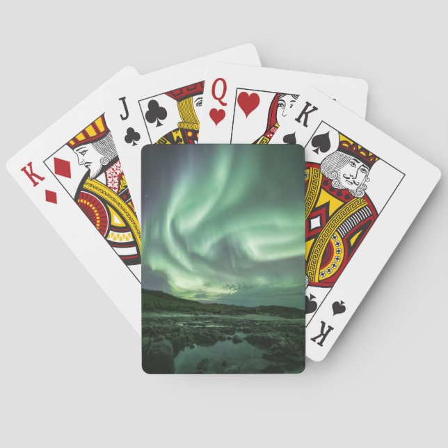 Northern Lights Norway Playing Cards (Back)