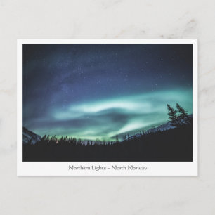 Northern Lights Norway Postcard