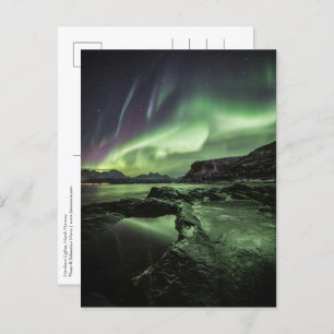 Northern Lights Norway Postcard