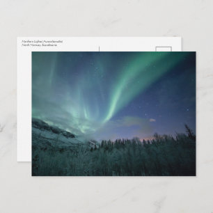 Northern Lights Norway Postcard