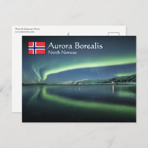 Northern Lights Norway Postcard